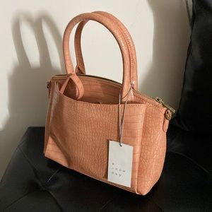 A New Day Salmon Orange Crossbody Purse NWT